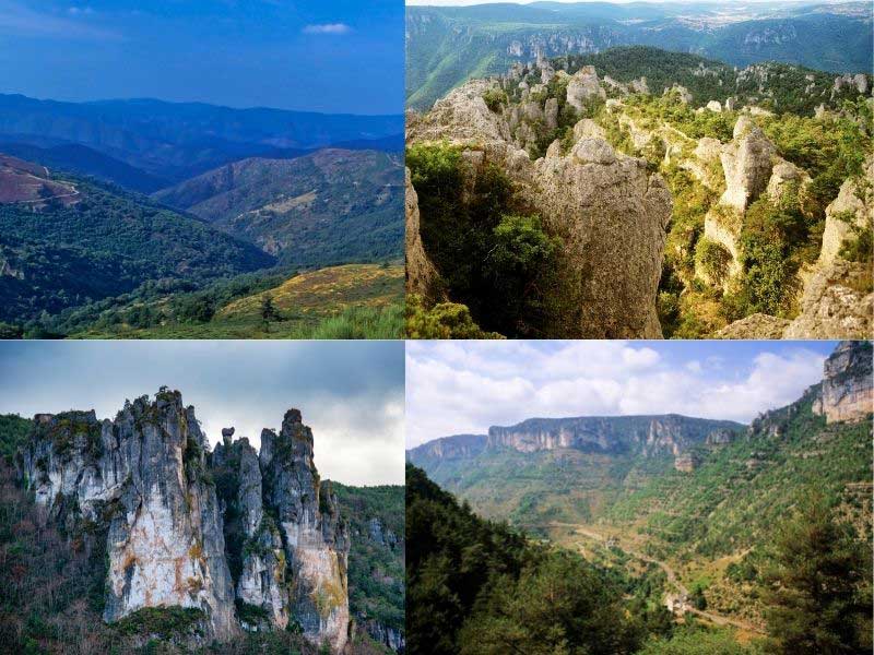 Paysages du parc national des Cévennes